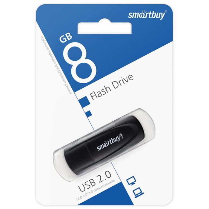  Smart Buy "Scout"  8GB, USB 2.0 Flash Drive,  -    , , 4690626094017, 