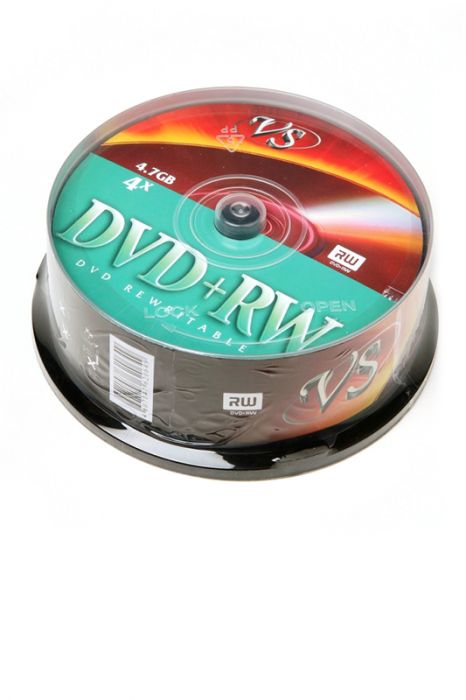  VS DVD+RW 4.7GB 4x CB/25 VSDVDPRWCB2501 -    , , 4607147620649, 
