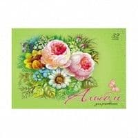 Альбом для рисования 32л."ЦВЕТУЩИЕ ЦВЕТЫ" А4 скреп. мел. карт. офс. 100 г/м2 - купить в магазине Кассандра, 9785378238354,  Альбом для рисования 32л."ЦВЕТУЩИЕ ЦВЕТЫ" А4 скреп. мел. карт. офс. 100 г/м2 - купить в магазине Кассандра, фото, 9785378238354,