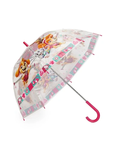Зонт детский щенячий патруль , длина спиц-60см, прозрачный, полуавтомат ИГРАЕМ ВМЕСТЕ в кор.60шт- купить в магазине Кассандра, фото, 4630395009867, 