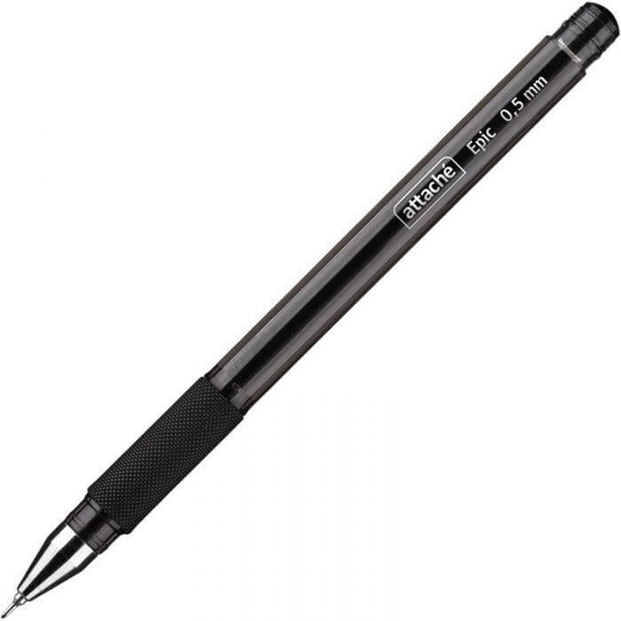 Ручка гелевая Attache Epic, цвет чернил-черный - купить в магазине Кассандра, фото, 4680546030769, 