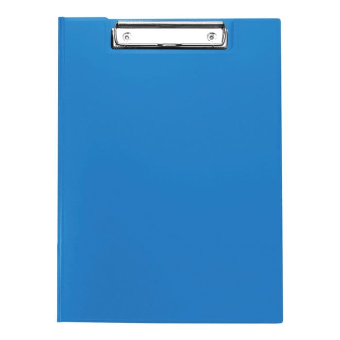 Папка-планшет с зажимом OfficeSpace А4, пластик, синий - купить в магазине Кассандра, фото, 4680211133122, 