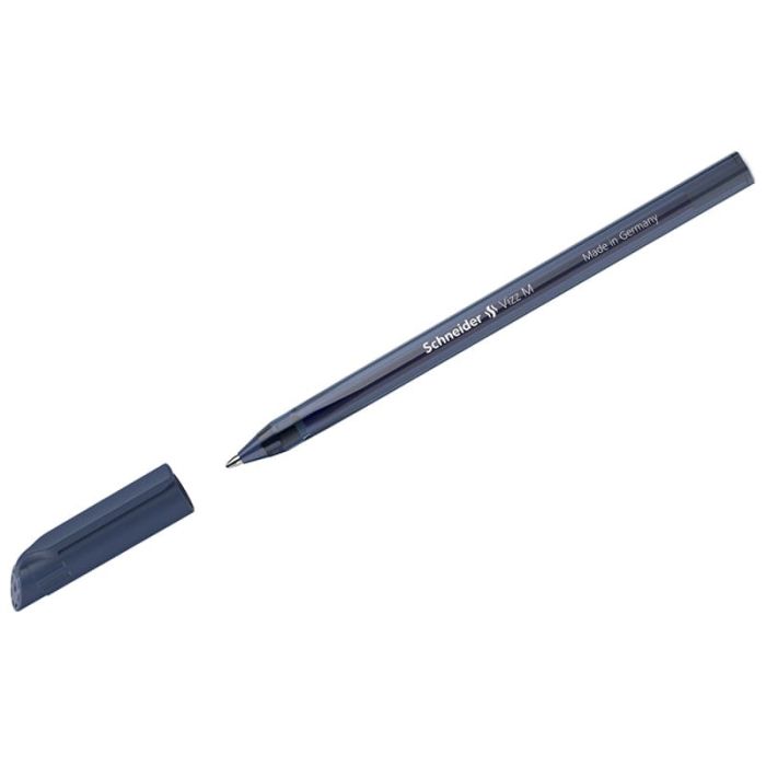 Ручка шариковая Schneider "Vizz M" кобальтовая синяя, 1,0мм - купить в магазине Кассандра, фото, 4004675129758, 