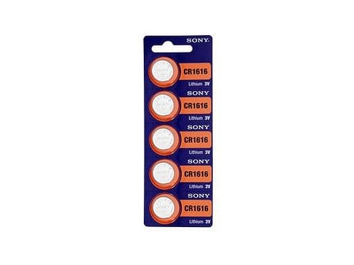 Батарейка SONY CR1616-5BL - купить в магазине Кассандра, фото, 4901660133090, 