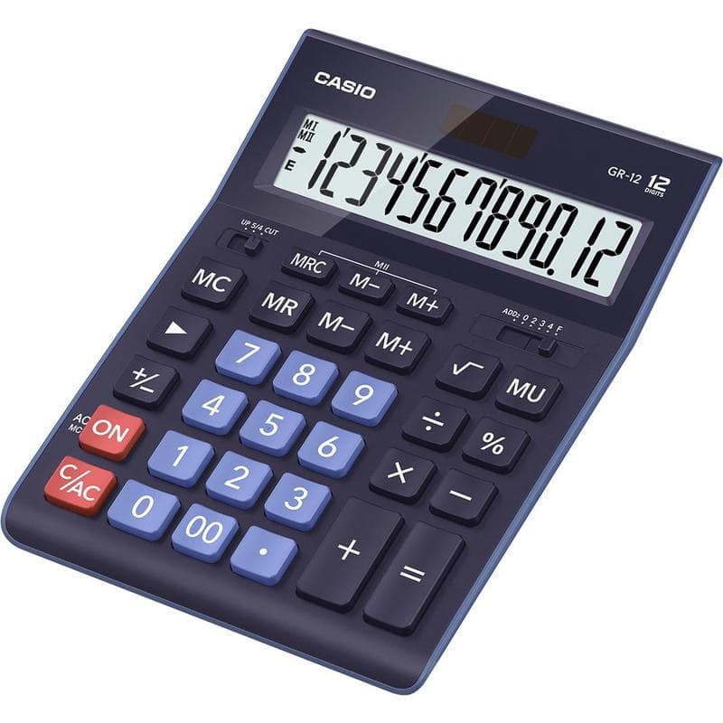  CASIO GR-12 BU 12 .   -    , , 4549526603297, 