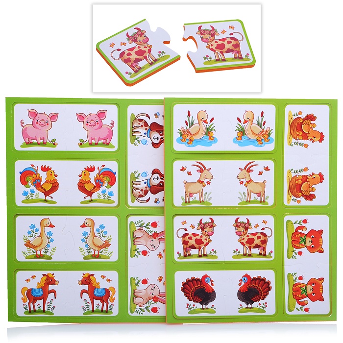 Мягкие игры. Парочки. Кто на ферме живет? - купить в магазине Кассандра, 9785811257454,  Мягкие игры. Парочки. Кто на ферме живет? - купить в магазине Кассандра, фото, 9785811257454,