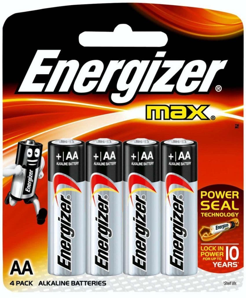 Батарейка Energizer LR06 - купить в магазине Кассандра, фото, 7638900411409, 