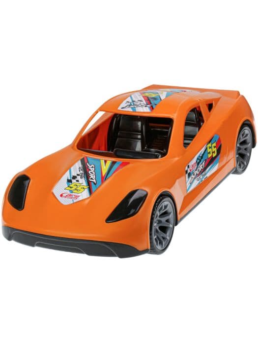 Машинка  Turbo "V-MAX" оранжевая 40 см ( Арт. И-5855) - купить в магазине Кассандра, фото, 4620129758550, 