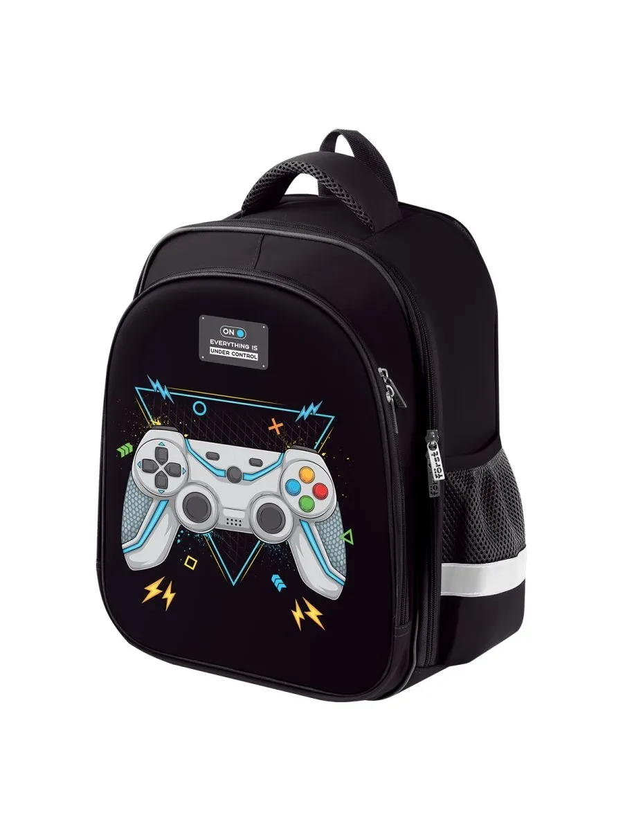 Ранец F?rst School Light "Computer games" 35*29*12см, 2 отделения, 2 кармана, анатомическая спинка
