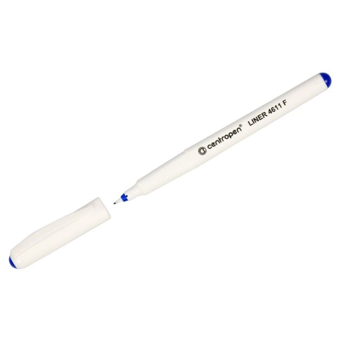 Ручка капиллярная " Centropen " Ergoline 0,3мм синяя - купить в магазине Кассандра, фото, 8595013628171, 