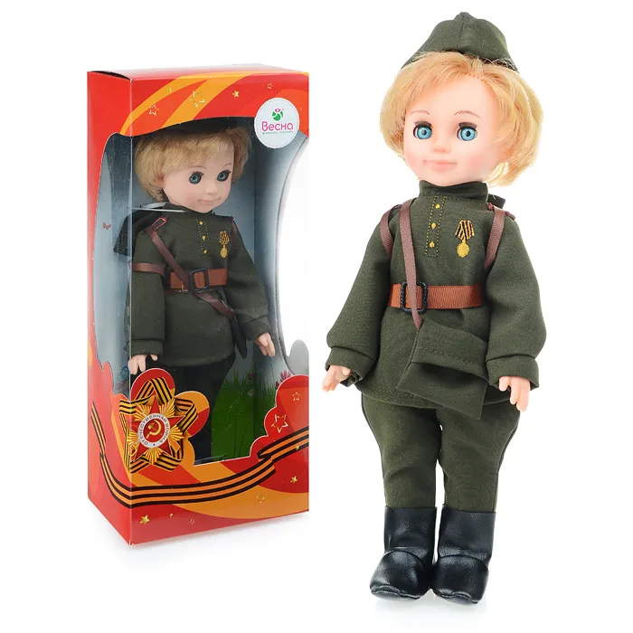 Весна.Кукла Пехотинец 30 см - купить в магазине Кассандра, фото, 4690213069268, 