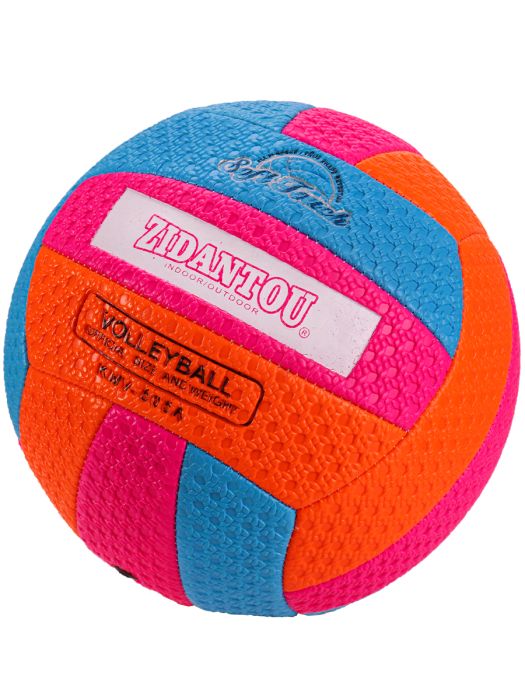 Мяч волейбольный ПУ (260гр), размер 5, окружность 68 см цветной Арт. AN01110 - купить в магазине Кассандра, фото, 4665307148907, 