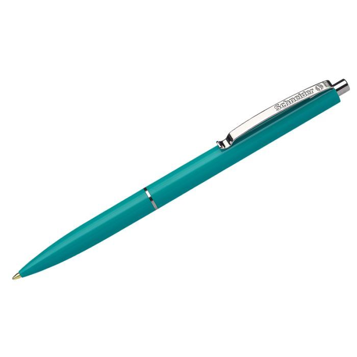 Ручка шариковая автоматическая Schneider "K15" синяя, 1,0мм, корпус зеленый - купить в магазине Кассандра, фото, 4004675121691, 