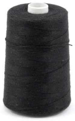 Нить суровая для сшивания документов 1000м черная полиэфирные черный - купить в магазине Кассандра, фото, 2500036870311, 