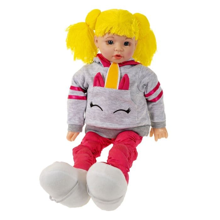 Кукла Аэробика Oly Bondibon с растягивающимися руками и ногами, высота куклы 61-95см, РА - купить в магазине Кассандра, фото, 4895136051455, 