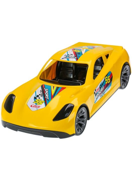 Машинка  Turbo "V-MAX" желтая 40 см ( Арт. И-5853) - купить в магазине Кассандра, фото, 4620129758536, 
