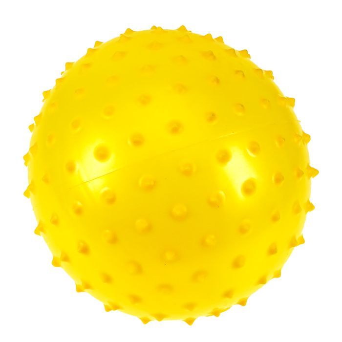 Мяч детский (12 см) с шипами ( кратно 10) Арт. AN01084 - купить в магазине Кассандра, фото, 4665307148679, 