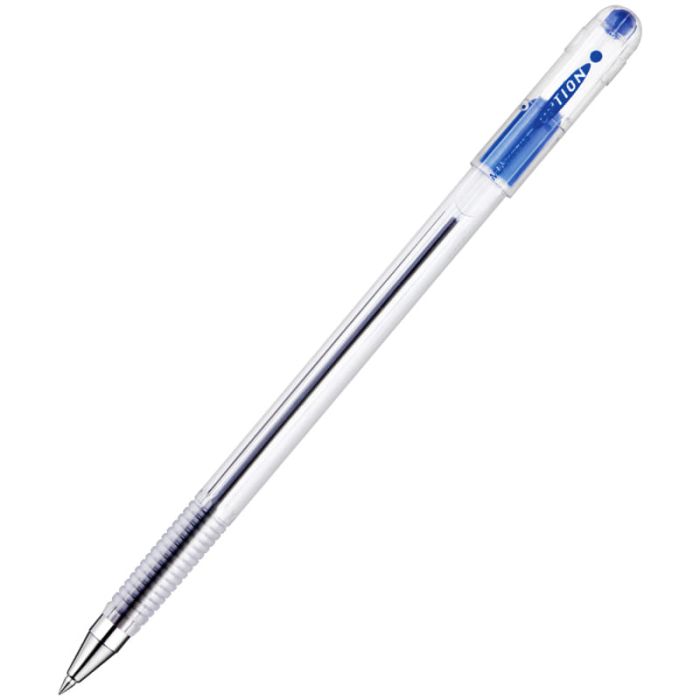 Ручка шариковая MunHwa "Option" синяя, 0,5мм, штрих-код - купить в магазине Кассандра, фото, 8801006928310, 