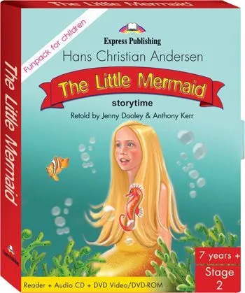 The Little Mermaid. FunPack. (Pupil's Book, Audio CD , DVD Video/DVD-ROM PAL).    -    , , 9781845586058, 
