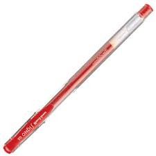 Ручка гелевая автоматическая "Uni-Ball Signo Micro" красная  0,5мм UMN-207(05) MICRO RE - купить в магазине Кассандра, фото, 4902778772911, 