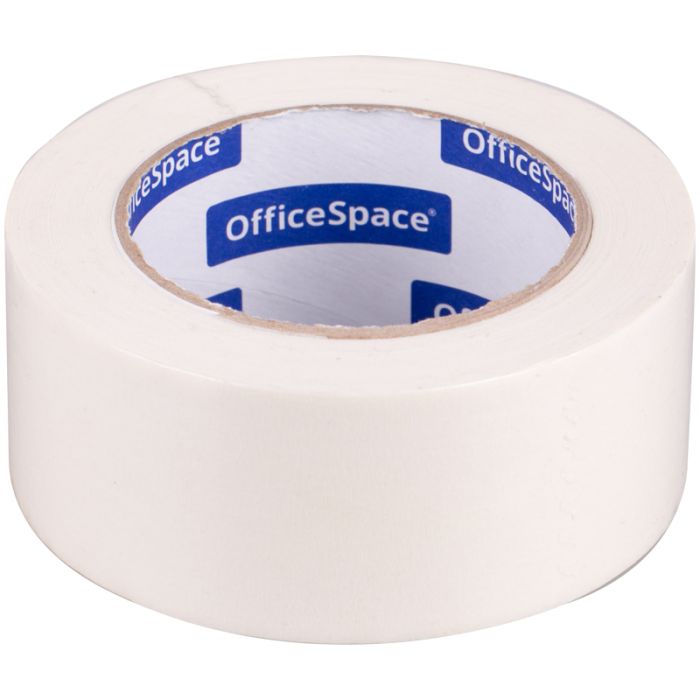 Клейкая лента малярная OfficeSpace, 48мм*50м, ШК - купить в магазине Кассандра, фото, 4650062497964, 