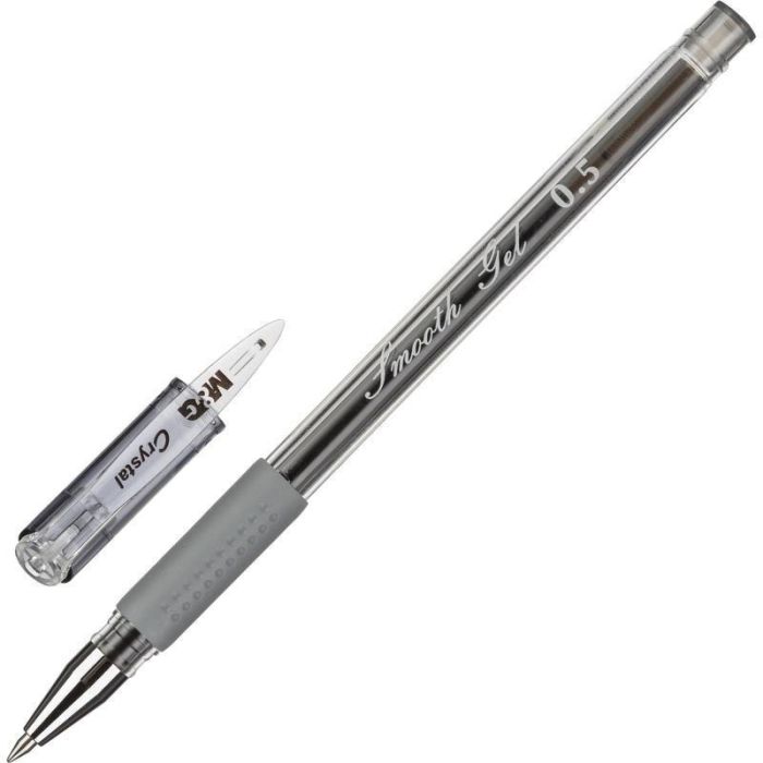 Ручка гелевая неавтоматическая M&G манж 0, 5мм черный AGPA7172110500H - купить в магазине Кассандра, фото, 6941600148645, 