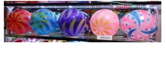 Мяч детский (22 см, 60гр) прозрачный AN01075 - купить в магазине Кассандра, фото, 4665307148587, 