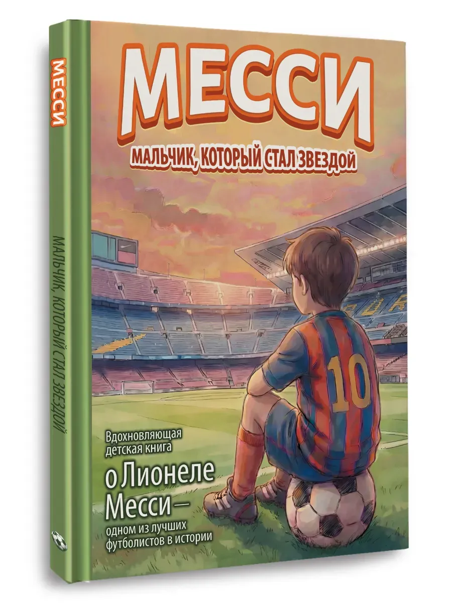 Месси: мальчик, который стал звездой. Вдохновляющая детская книга о Лионеле Месси ? одном из лучших футболистов в истории