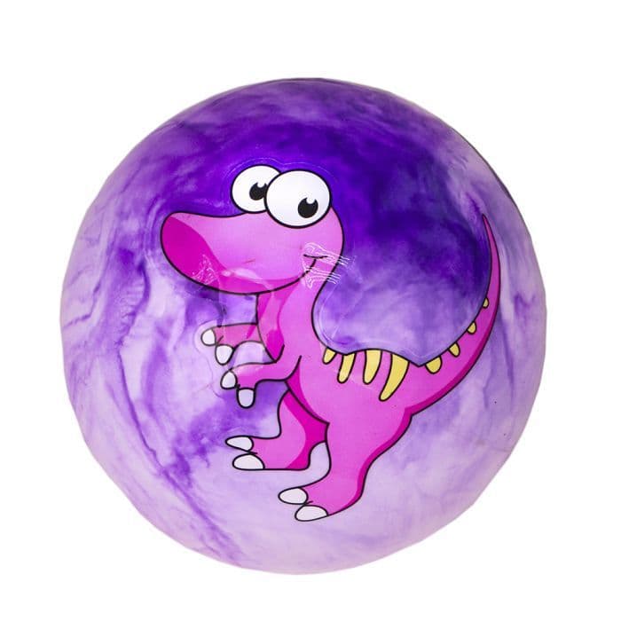 Мяч детский (25 см, 70гр) с динозаврами (кратно 10) (Арт. AN03214) - купить в магазине Кассандра, фото, 4665308053200, 