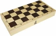 Шахматы лакированные с доской арт. Р-1 (290*145*38) - купить в магазине Кассандра, фото, 4631153624605, 