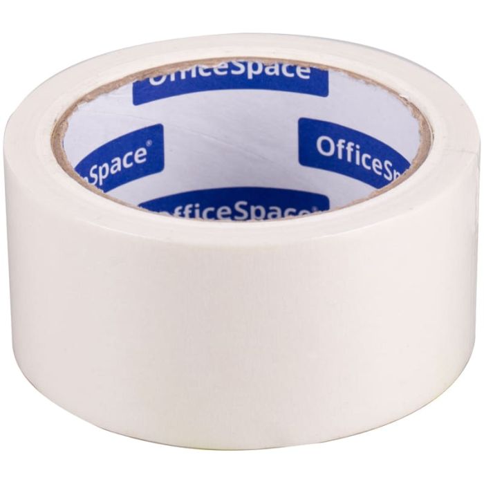 Клейкая лента малярная OfficeSpace, 48мм*24м, ШК - купить в магазине Кассандра, фото, 4650062497957, 