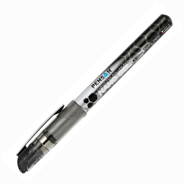Ручка гелевая PENAC FX-3 GEL BASICS 0,7мм черная - купить в магазине Кассандра, фото, 4536111105816, 