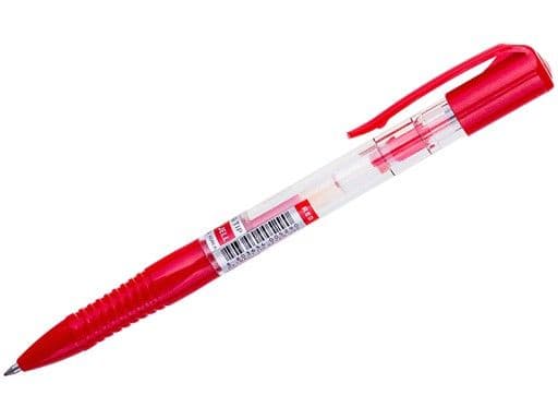 Ручка гелевая автоматическая "Crown "Auto Jell" красная, 0,7мм AJ-3000N - купить в магазине Кассандра, фото, 8803654005290, 