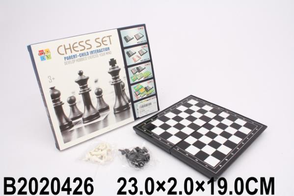 Шахматы 2*23*19см - купить в магазине Кассандра, фото, 6934635883346, 