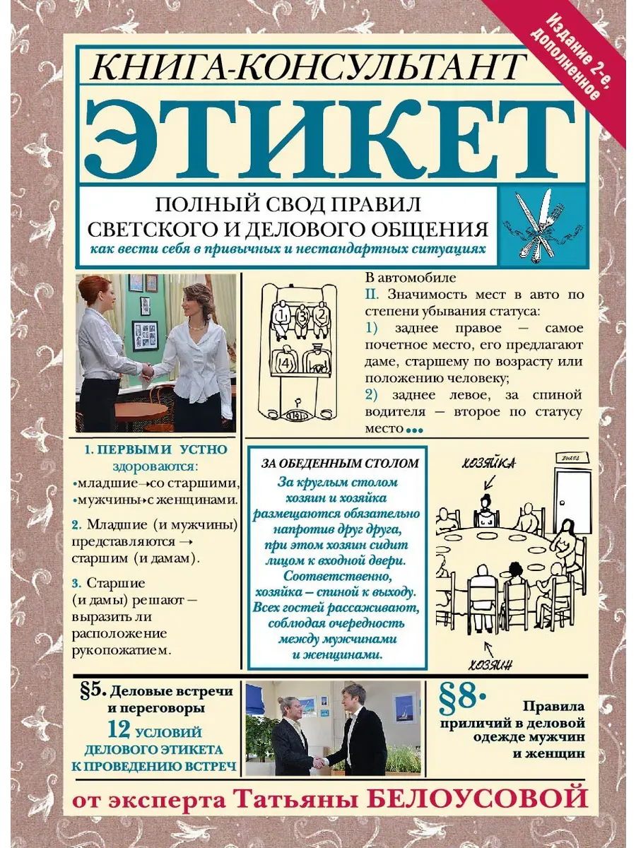 Этикет: Полный свод правил светского и делового общения. Издание 2-е, дополненное