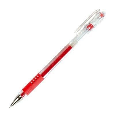 Ручка гелевая "Pilot" BLGP-G1-5-R "GRIP"  красн.0,5 - купить в магазине Кассандра, фото, 4902505158803, 
