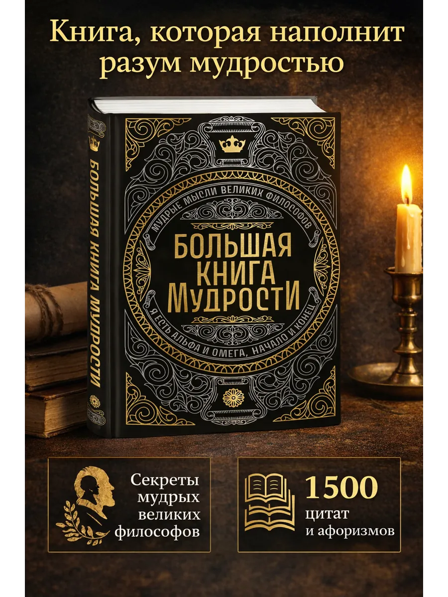 Большая книга мудрости (с короной)