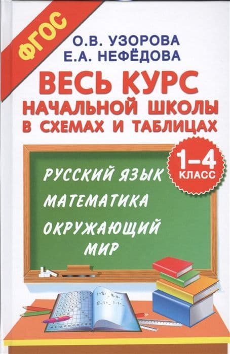Весь курс начальной школы в схемах и таблицах. 1-4 класс. Русский язык, математика, окружающий мир - купить в магазине Кассандра, фото, 9785170937363, 