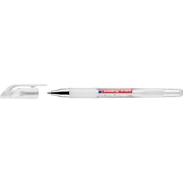 Ручка гелевая Еdding белая, 0, 7 мм - купить в магазине Кассандра, фото, 4004764961498, 