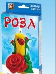 Набор лепим свечи ЛУЧ "Роза" - купить в магазине Кассандра, фото, 4601185011797, 