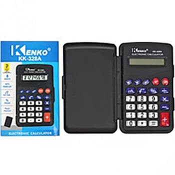Калькулятор " Kenko " 8-разрядный с крышкой, в индивидуальной упаковке, размер упаковки 10,0*6,5*1,2 - купить в магазине Кассандра, фото, 6925625403286, 