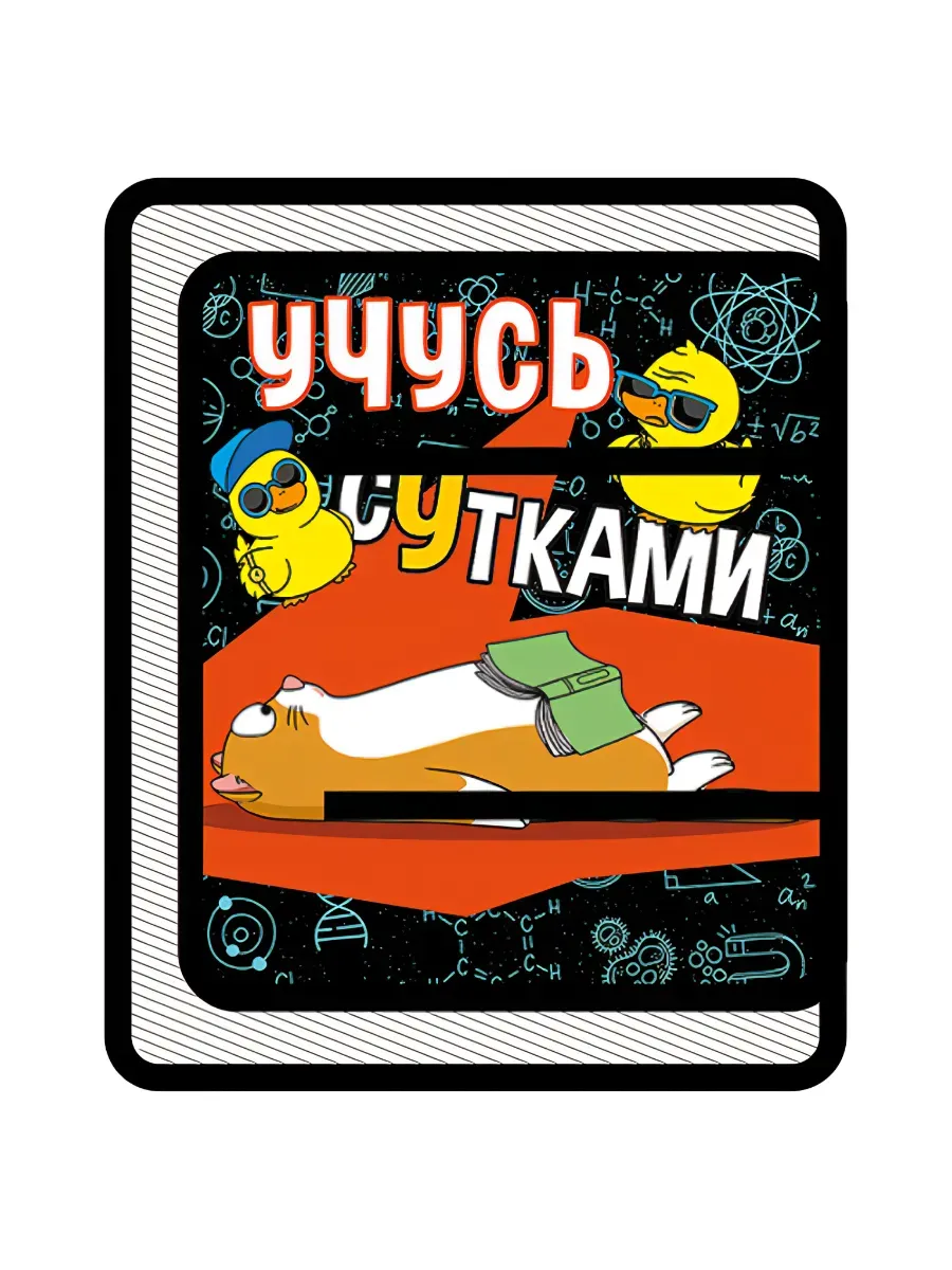 Папка для труда " Пчелка " А4 (325*230*25мм) Учусь сутками, молния вокруг, с уголком, пластик