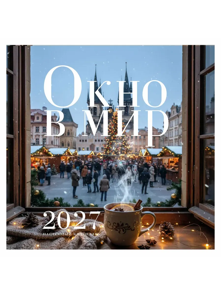 Календарь 2027. Окно в мир (300х300)