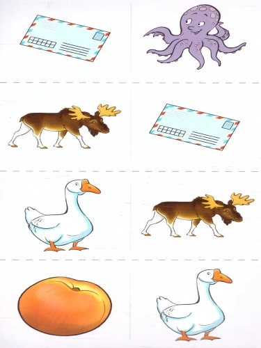 Набор карточек с рисунками. Домино логопедическое. Звук [С']. Для детей 4-7 лет- купить в магазине Кассандра, фото, 9785994922514, 