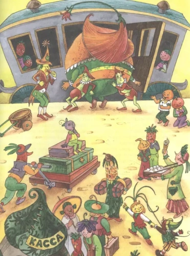 Приключения Чиполлино (ил. М. Митрофанова)- купить в магазине Кассандра, фото, 9785041193799, 