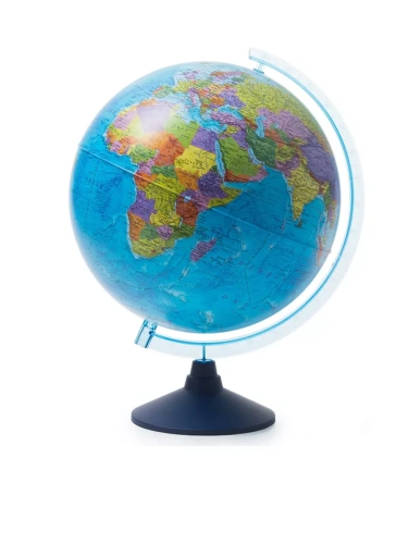 Глобус политический 320мм " Globen " синяя подставка- купить в магазине Кассандра, фото, 4680009931107, 
