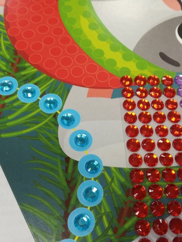 Набор для творчества. Рисунок из страз. "Зайчонок- купить в магазине Кассандра, фото, 4606088046655, 