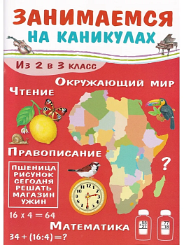 Занимаемся на каникулах. Из 2 в 3 класс — фото, ISBN 9785995135913