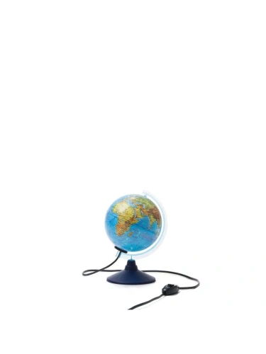 Глобус физико-политический с подсветкой от сети 150мм " Globen "- купить в магазине Кассандра, фото, 4680009930643, 