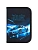 Пенал BRAUBERG с наполнением, 1 отд, 1 откидная планка, 24 предмета, 21х14 см, Night race, 272352 - купить в магазине Кассандра, фото, 4606224432199, 